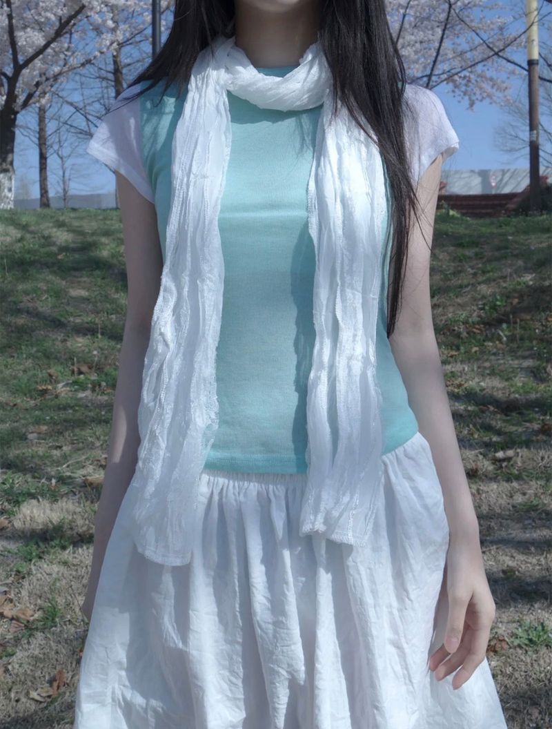 wrinkle scarf