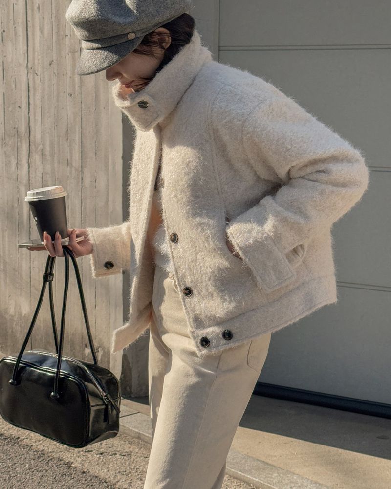 MAYBINS(メイビンス)の「Button Wool Jacket(Jackets/Outerwear)」