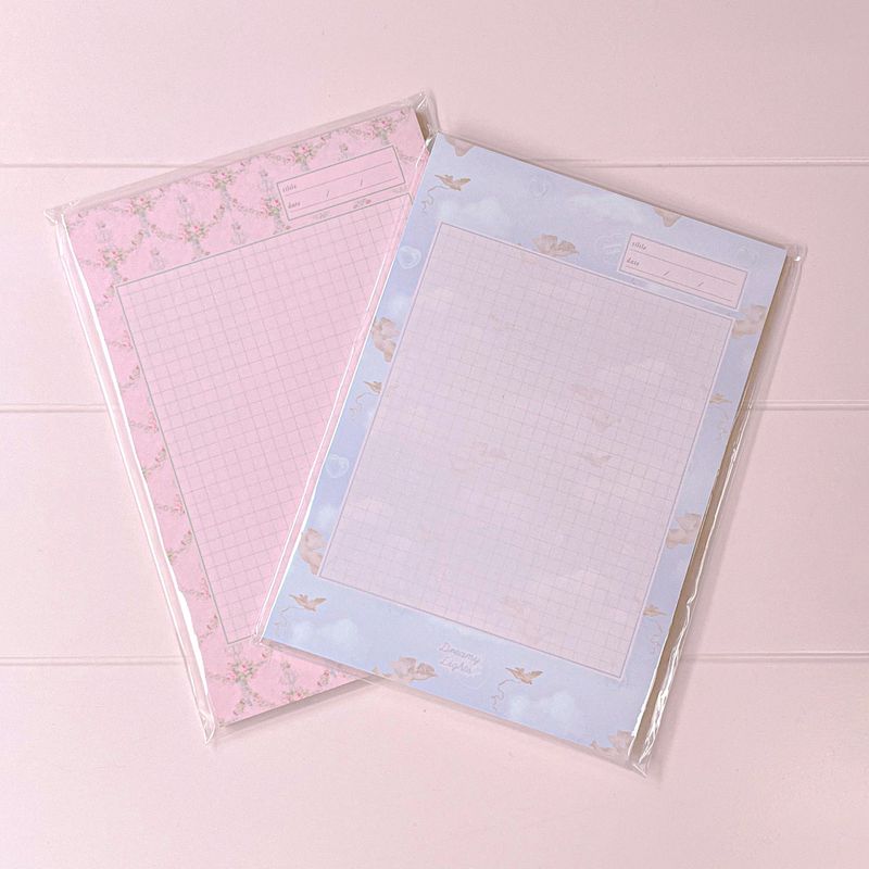 [A5] dreamy grid Memo Pad (2 types)