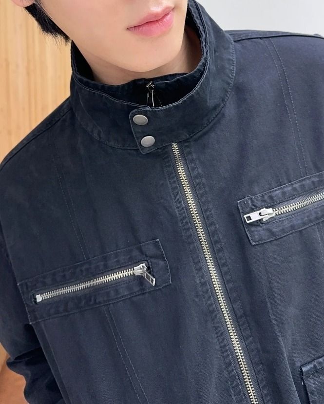 Meder Vintage Crop Field Jacket