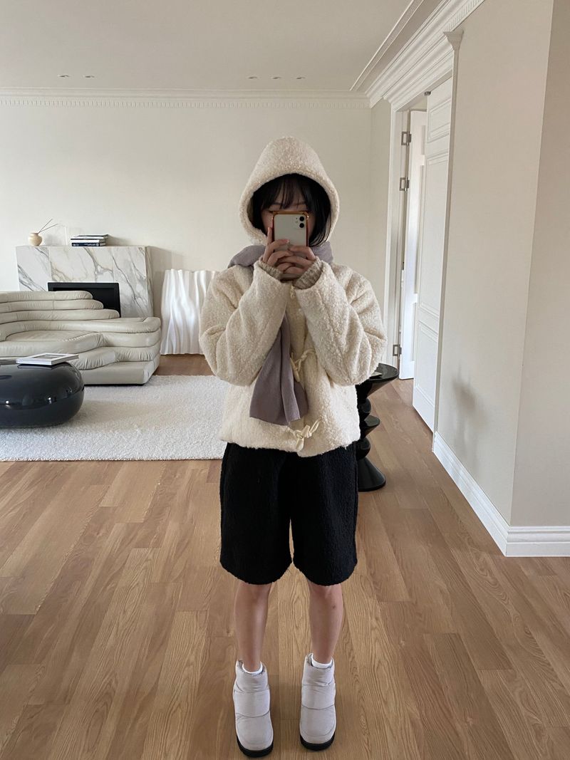 Emery short duffle coat