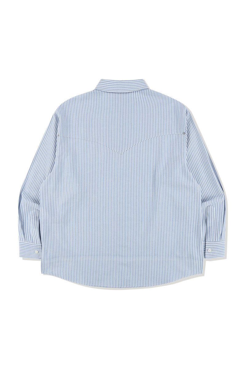 PIN STRIPE WESTERN SHIRT