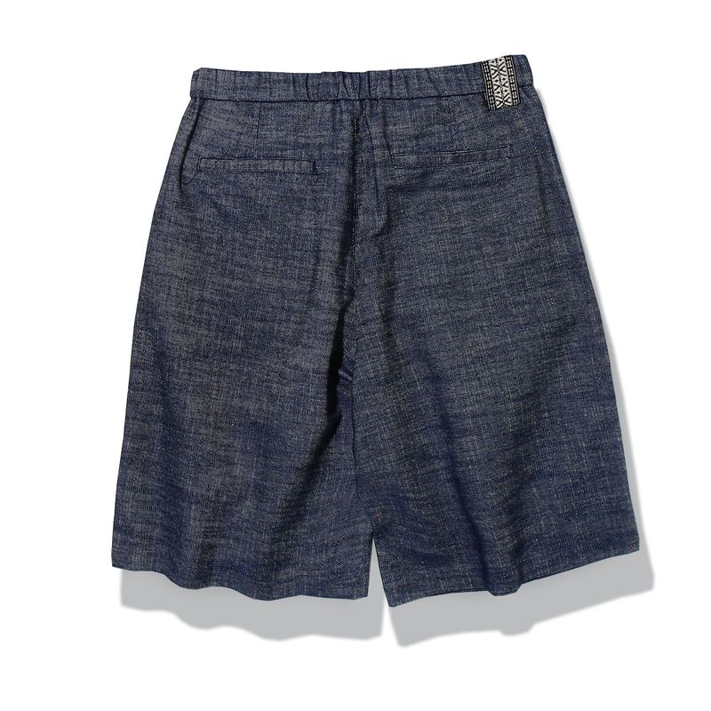 Fancy Linen Blended Bermuda Shorts