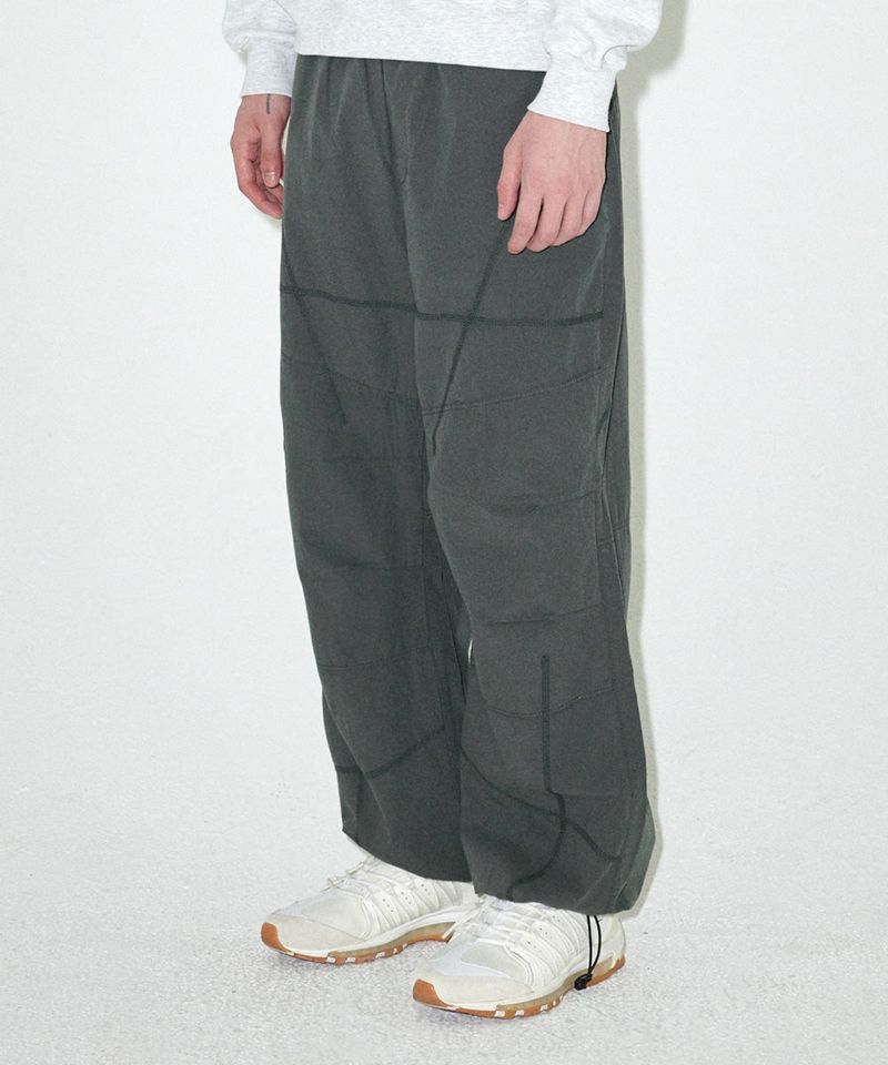 [FW ver.] COVER STITCH PARACHUTE PANT