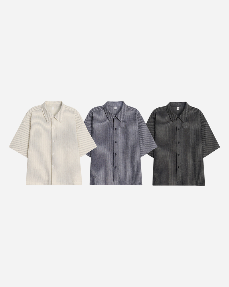 Shore Stripe Short Sleeve Shirt