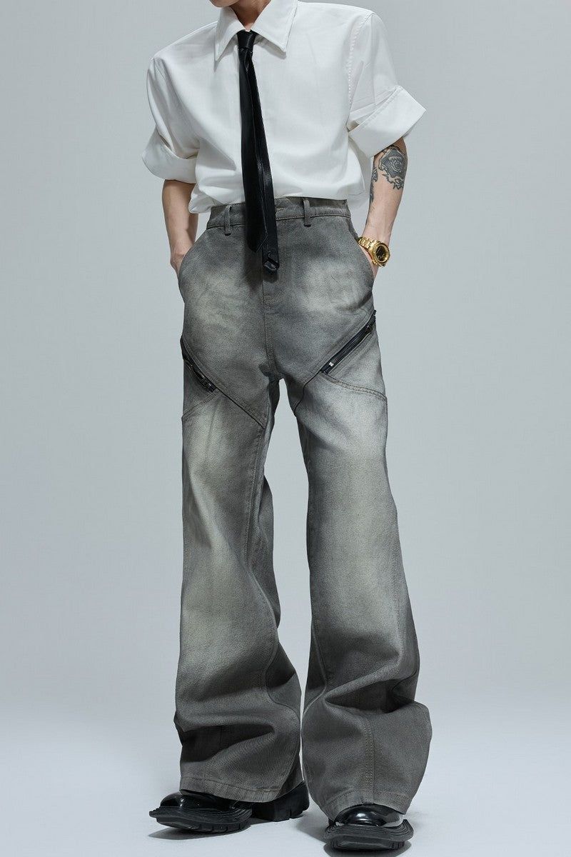 Argue Cultureの「Vintage Cement Grey Zipper Jeans(Pants)」