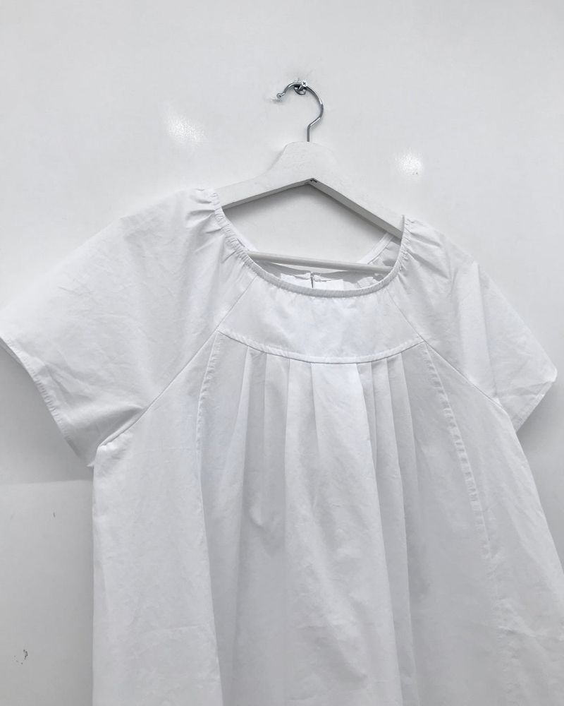 Linne pintuck dress (3color)