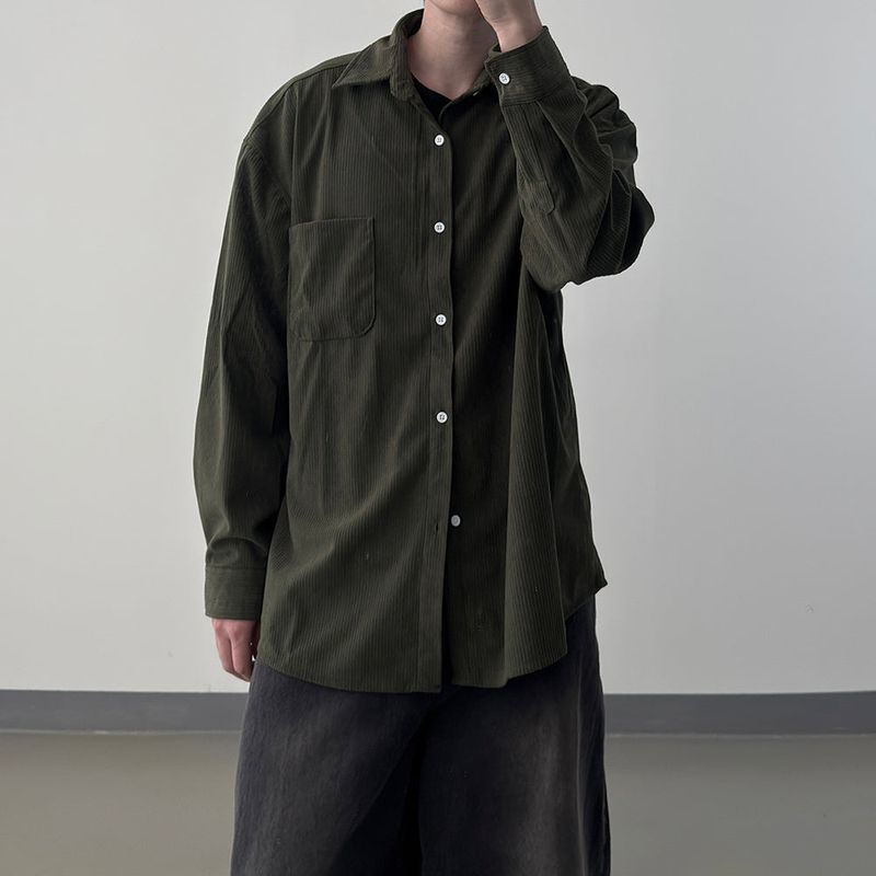 Lea Oversized Corduroy Shirt