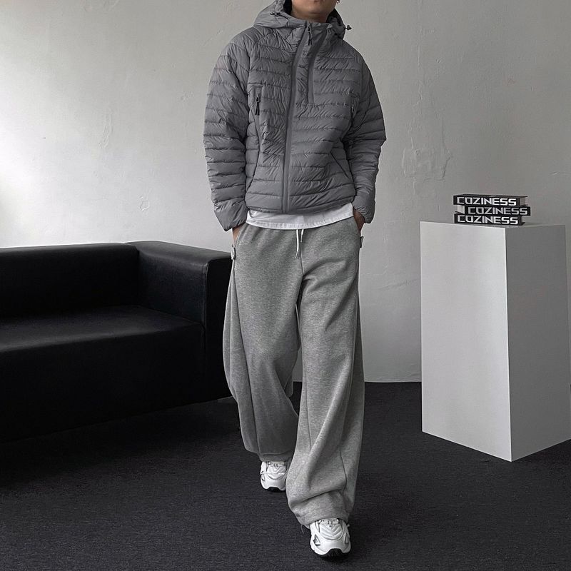 SIIO Napping Side Snap Sweat Pants (3 colors)