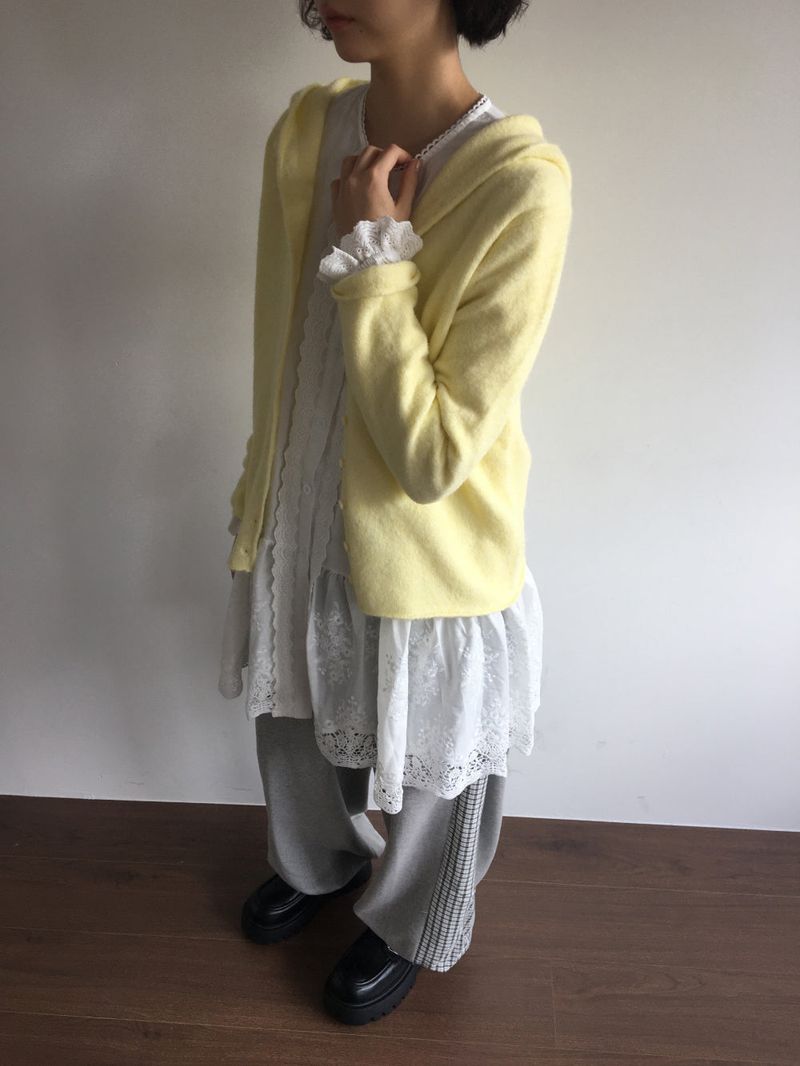 Lavande button-up dress(1color)