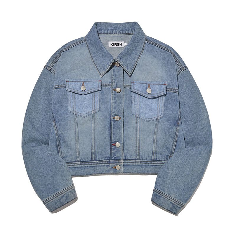 KIRSH（キルシー）の「UNI WASHING STANDARD DENIM JACKET - BLUE（Jackets/Outerwear）」