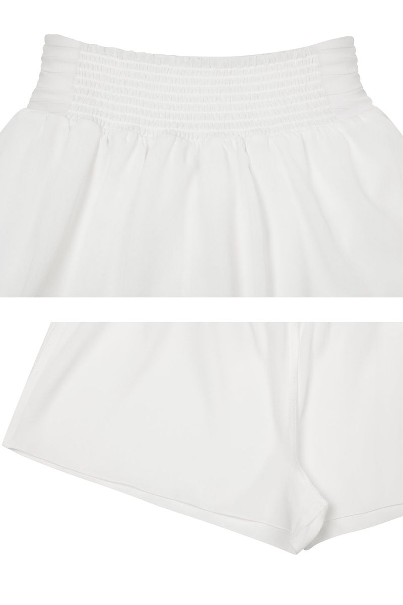 LILY MINI SKIRT white