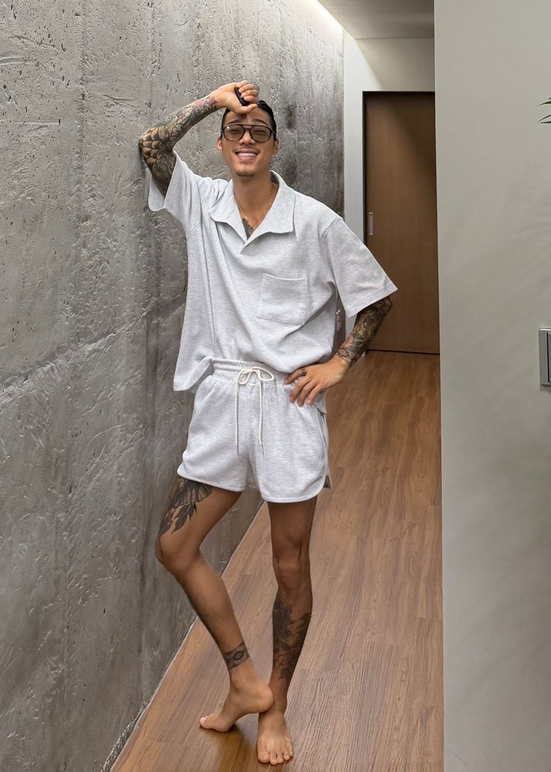 Waffle Shorts 3COLOR