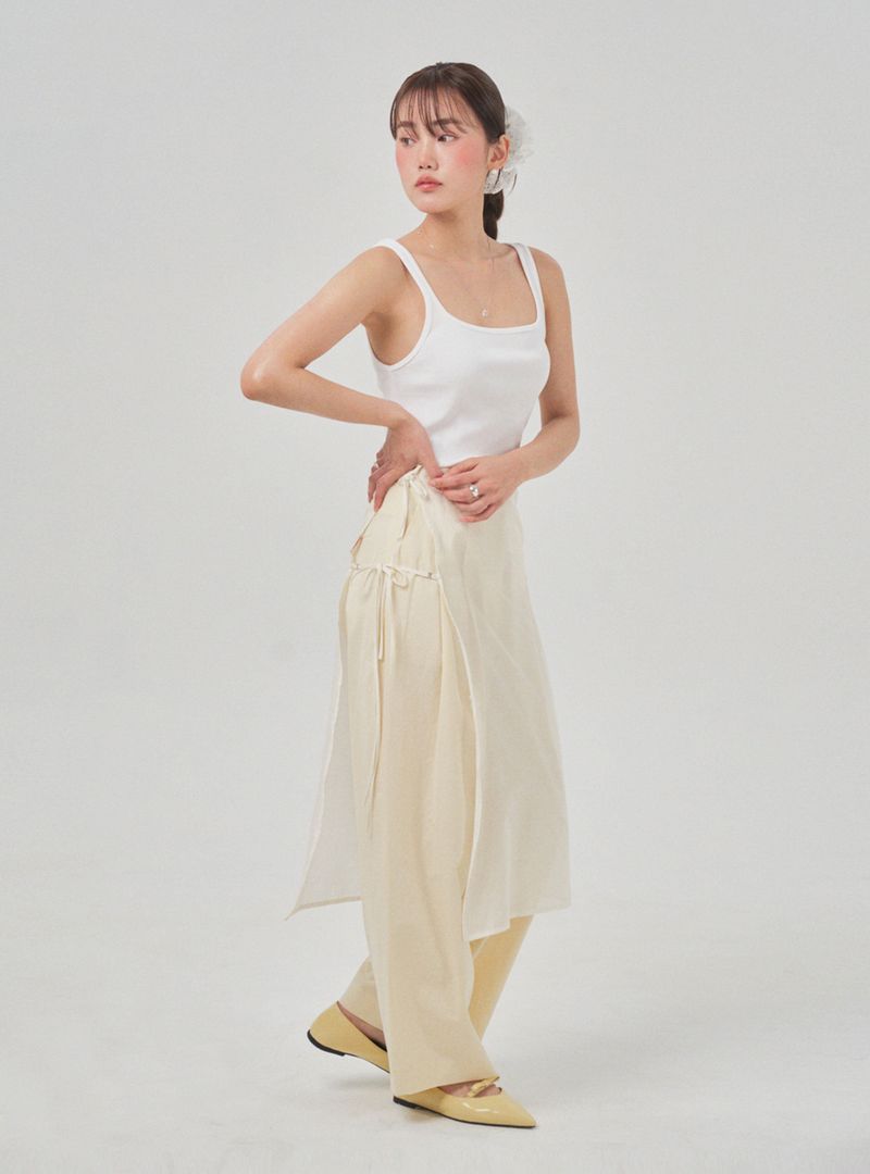 Multi layered dress (ivory)