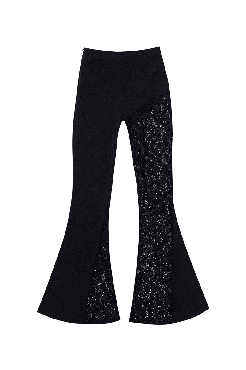 DARLING, YOU ARE BAD（YOU ARE BAD）の「LACE BOOTS CUT PANTS #BLACK（Pants）」
