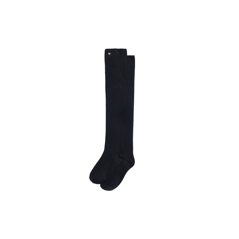Ribbed High Knee Socks_4 color
