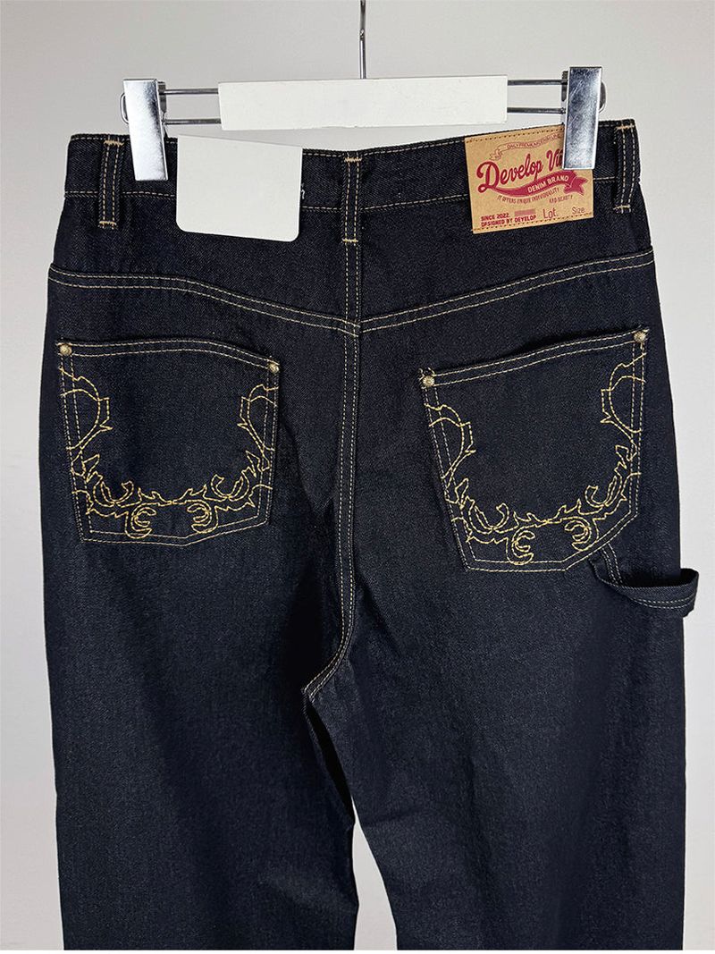 TWIST CARPENTER RAW JEANS
