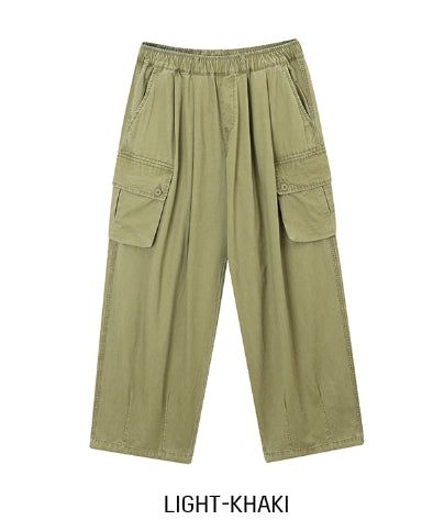 [Planned Product] Summer Pigment Strap Cargo Balloon Pants