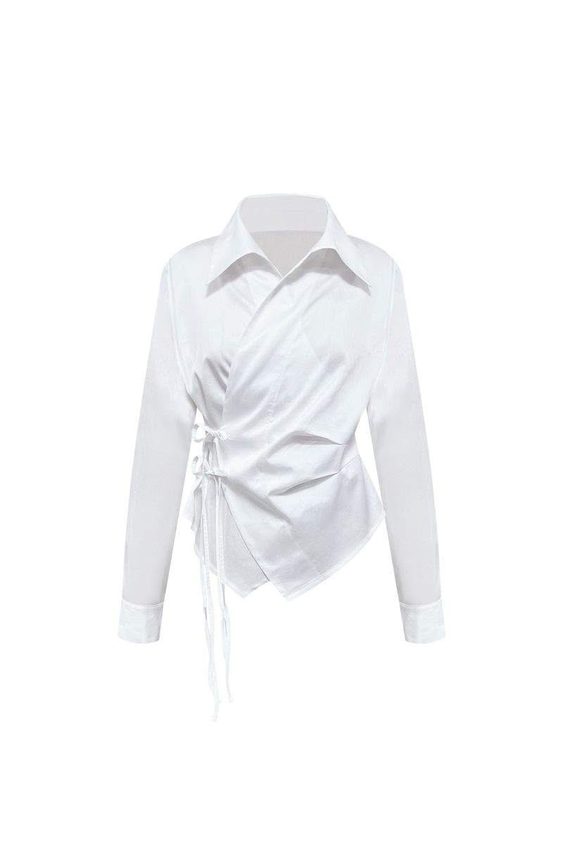 HALO WRAP SHIRT / WHITE