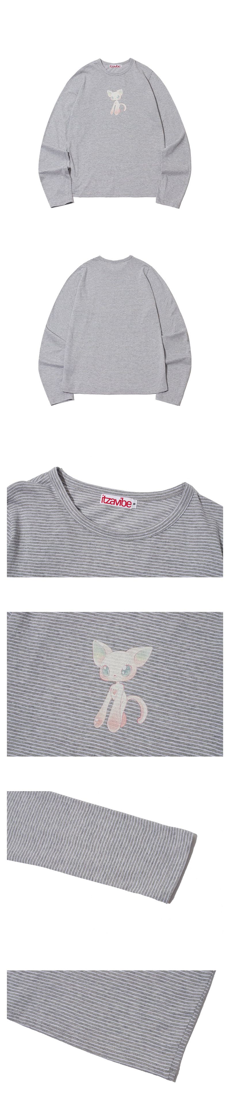 STRAWBERRY LOGO LONG SLIM SLEEVE