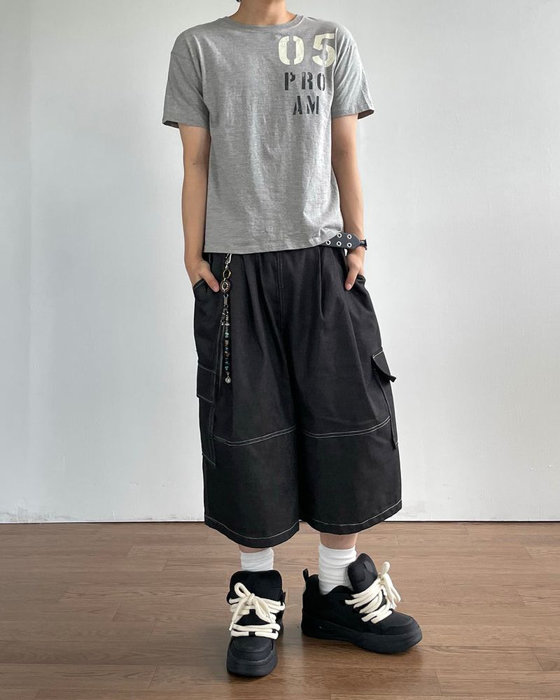 Diki Bermuda Denim Pants