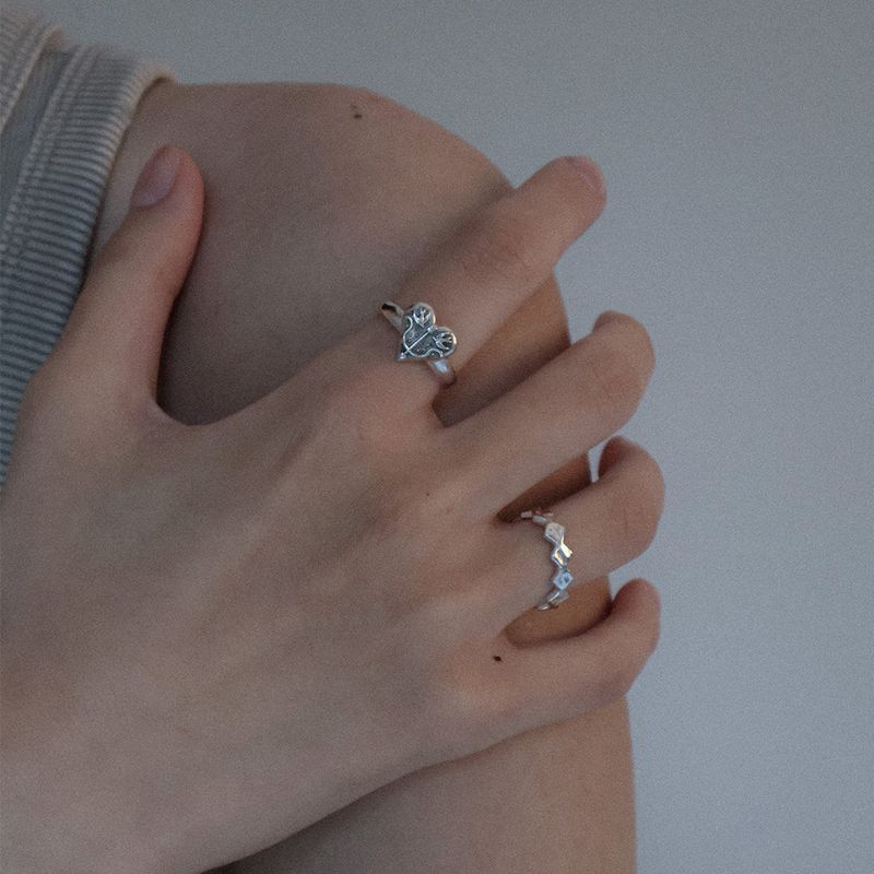 [MADE] ARGYLE OPEN RING (THIN)