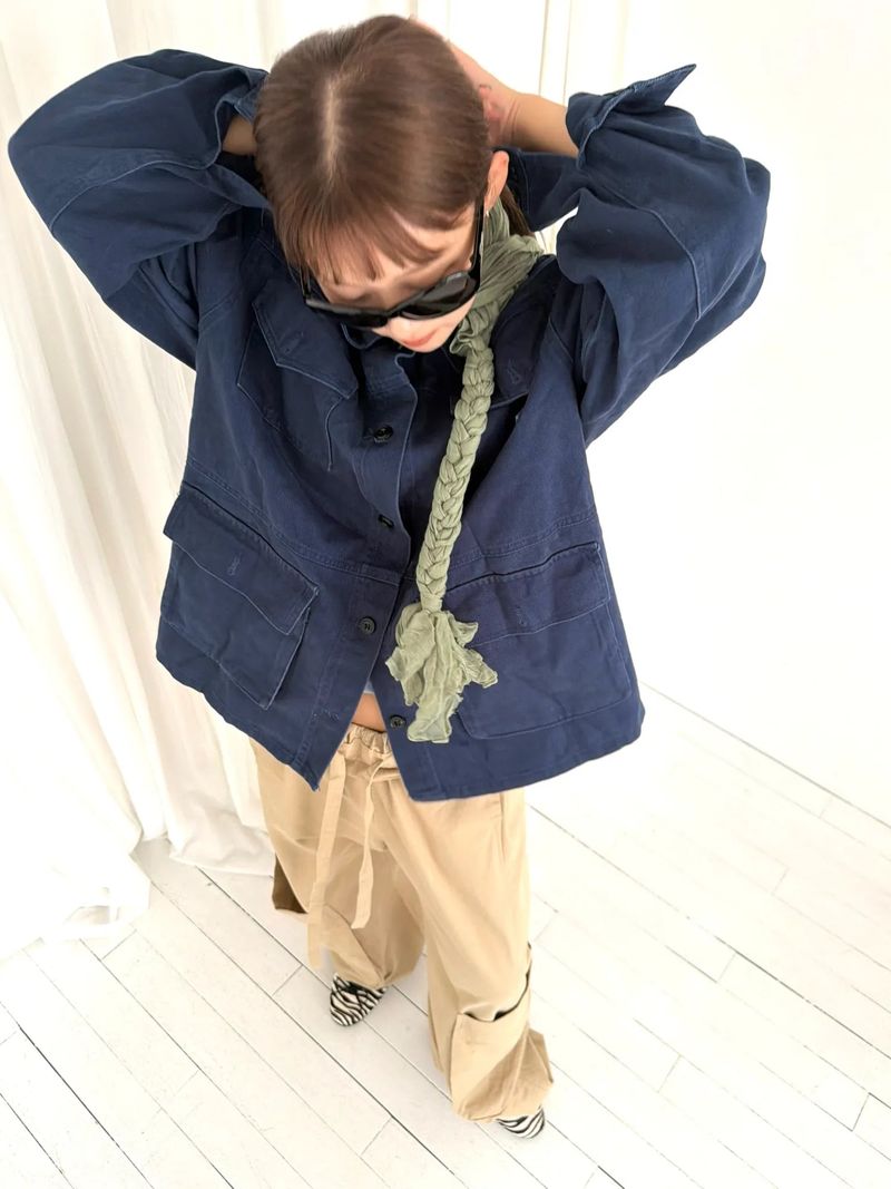 Pigtail scarf (2c)