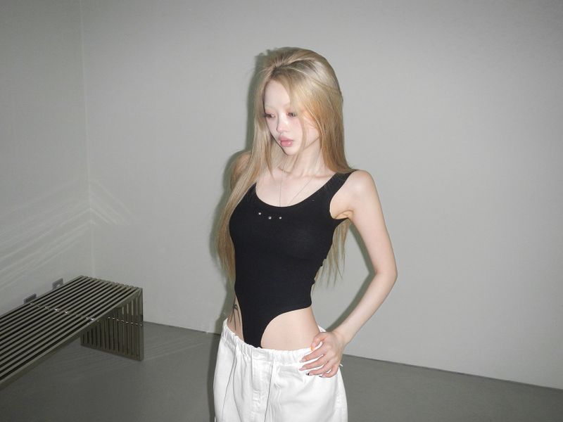 three glam body suit(3 color)