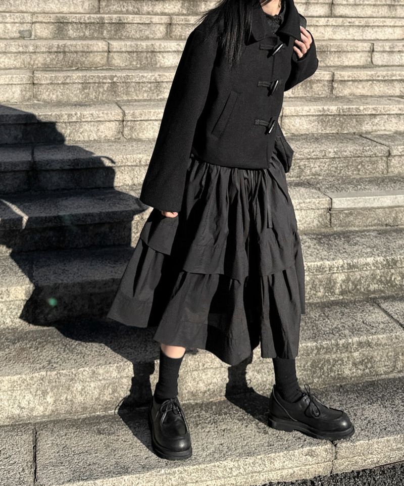  CLASSIC TOGGLE CROP COAT