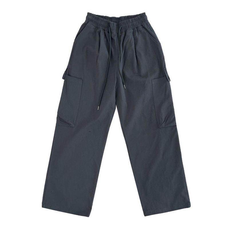 (Unisex) Snap cargo pants