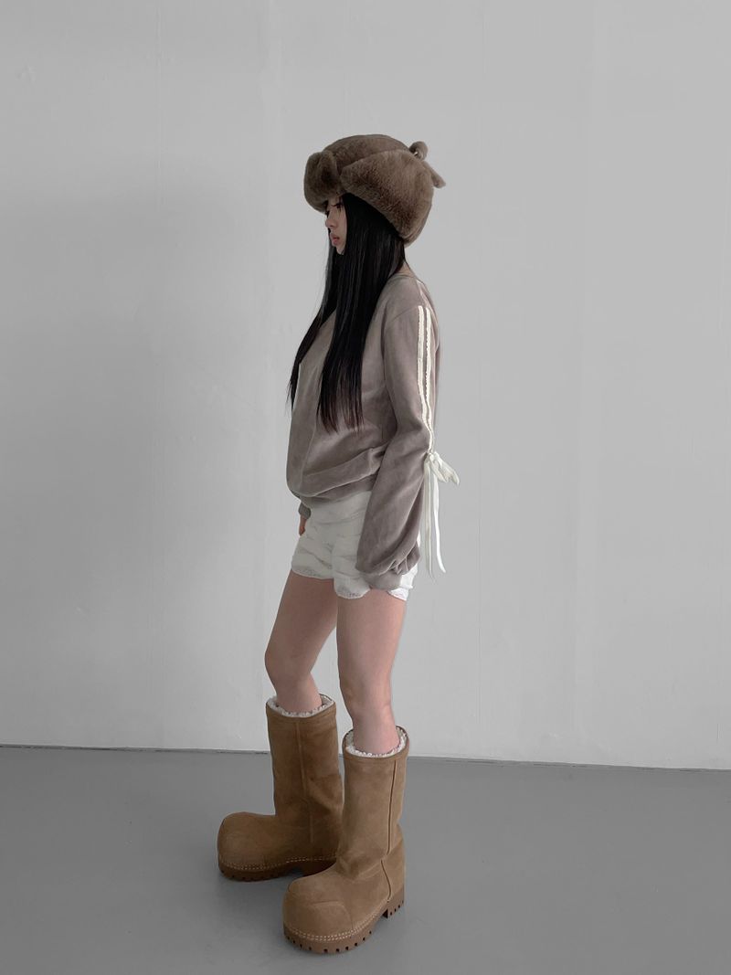 snow winter suede boots(3 color) 