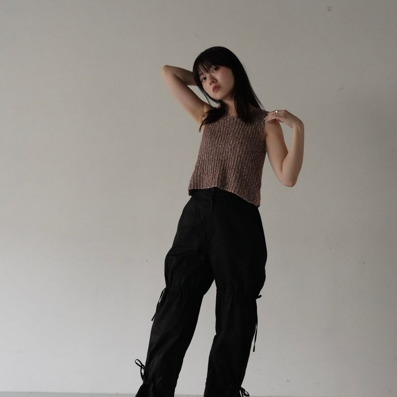 knit tank top