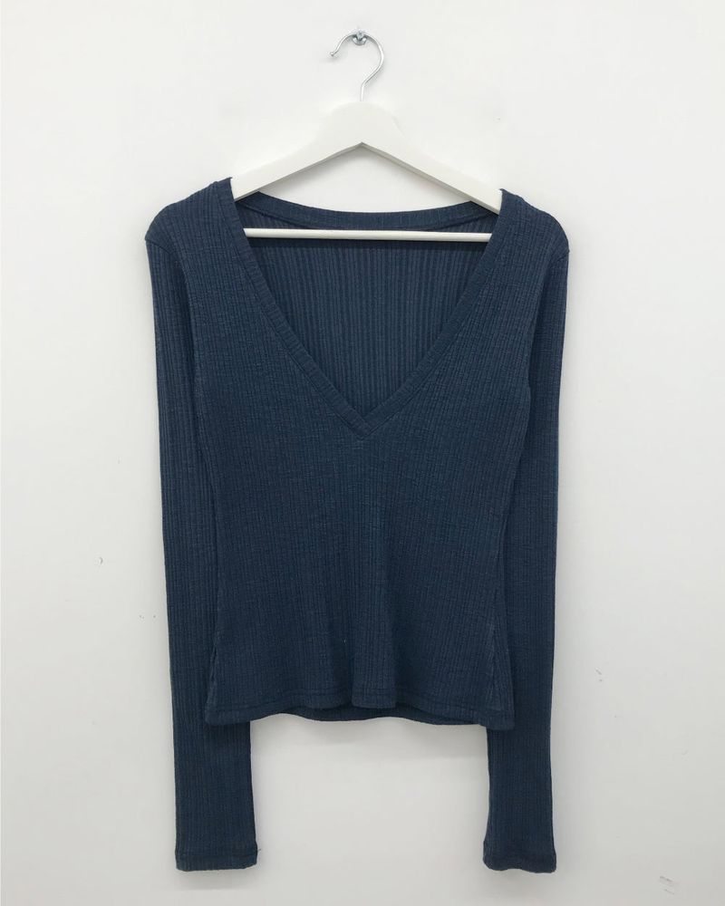 Kaya V-neck long sleeve (5color) 