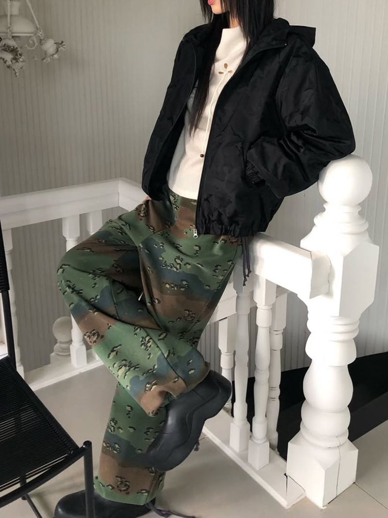 CAMOUFLAGE STRING PANTS (2C)