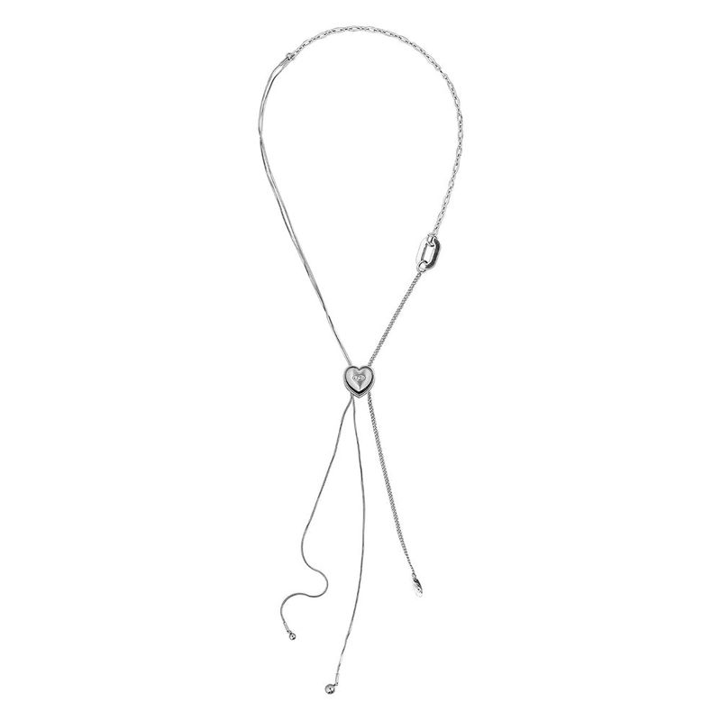 SENTIMENTS（サンティマン）の「NO.480 [SILVER] HEART CODE LOCK CHAIN NECKLACE（Accessories）」