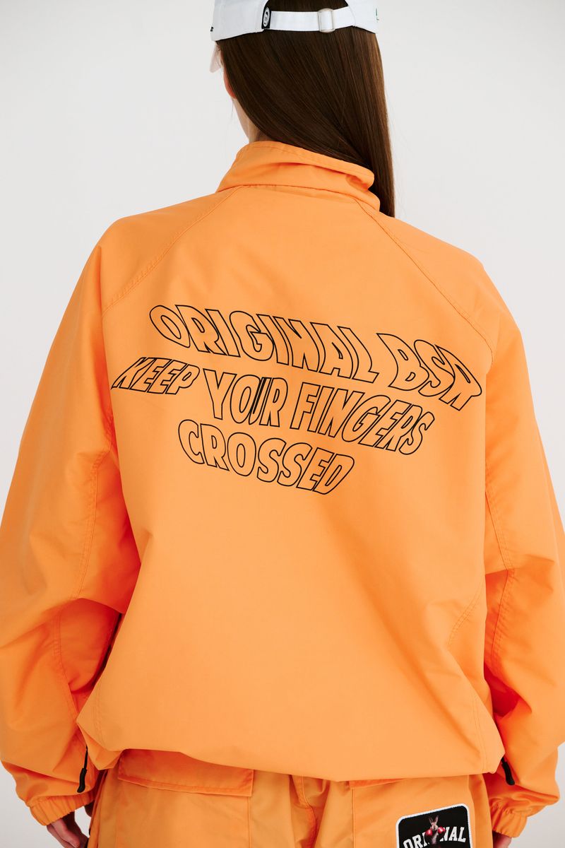 LIGHT WEIGHT WP TRACK JACKET ORANGE