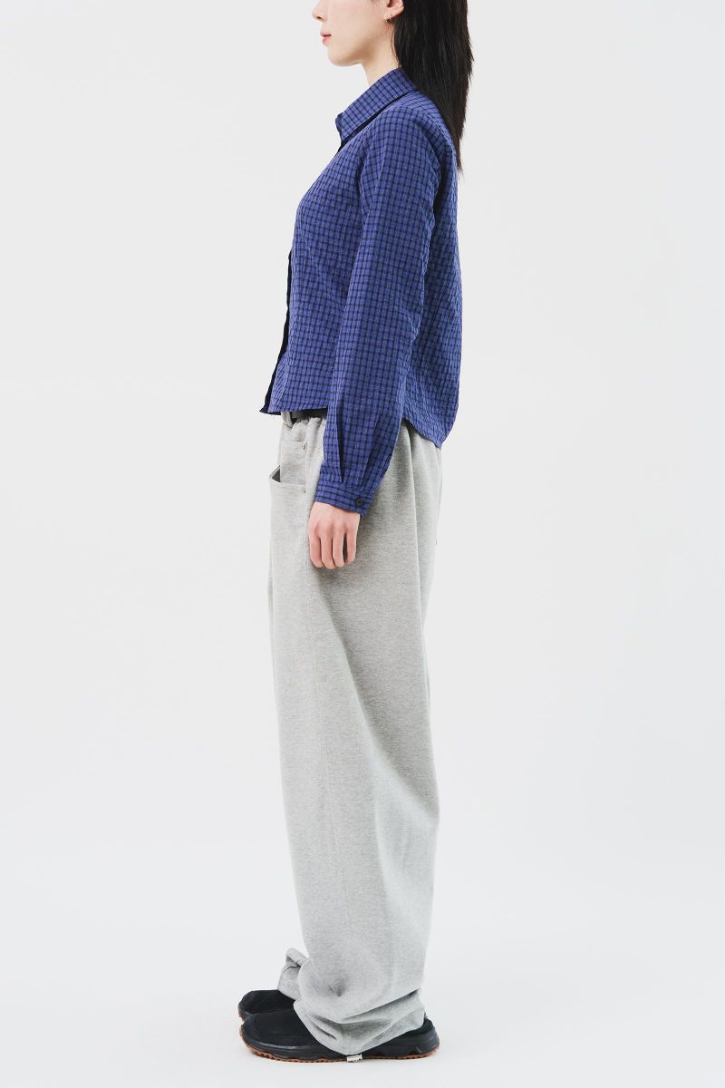 (W) Muer Checked Shirt (3color)