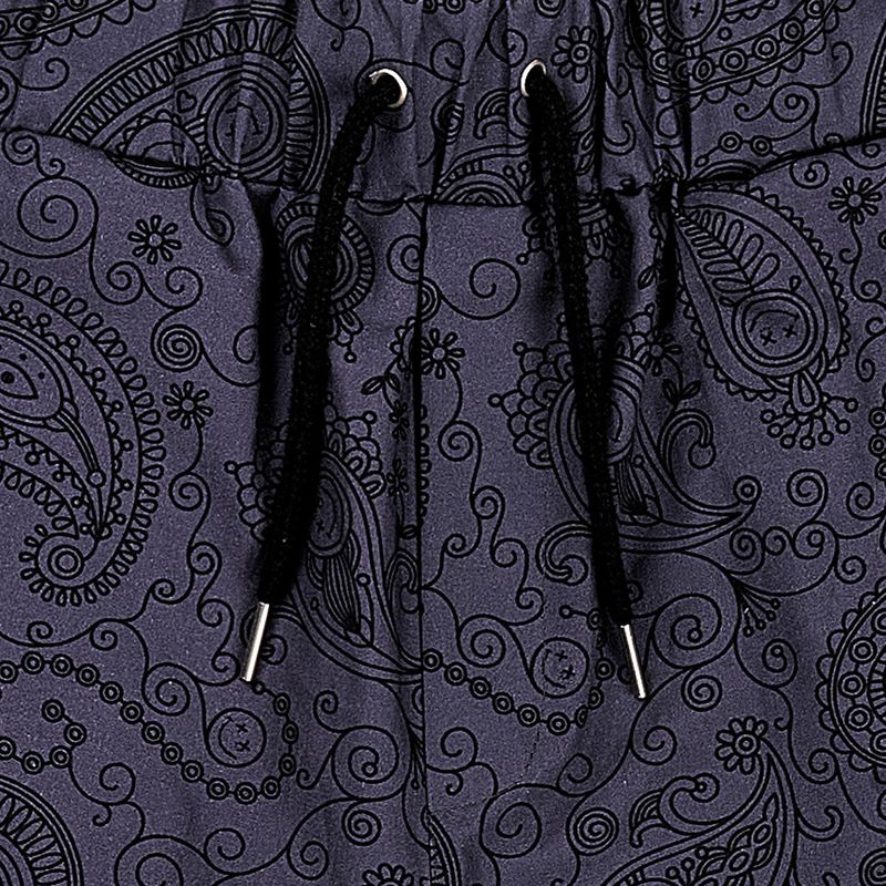 UNIQUE PAISLEY HALF PANTS