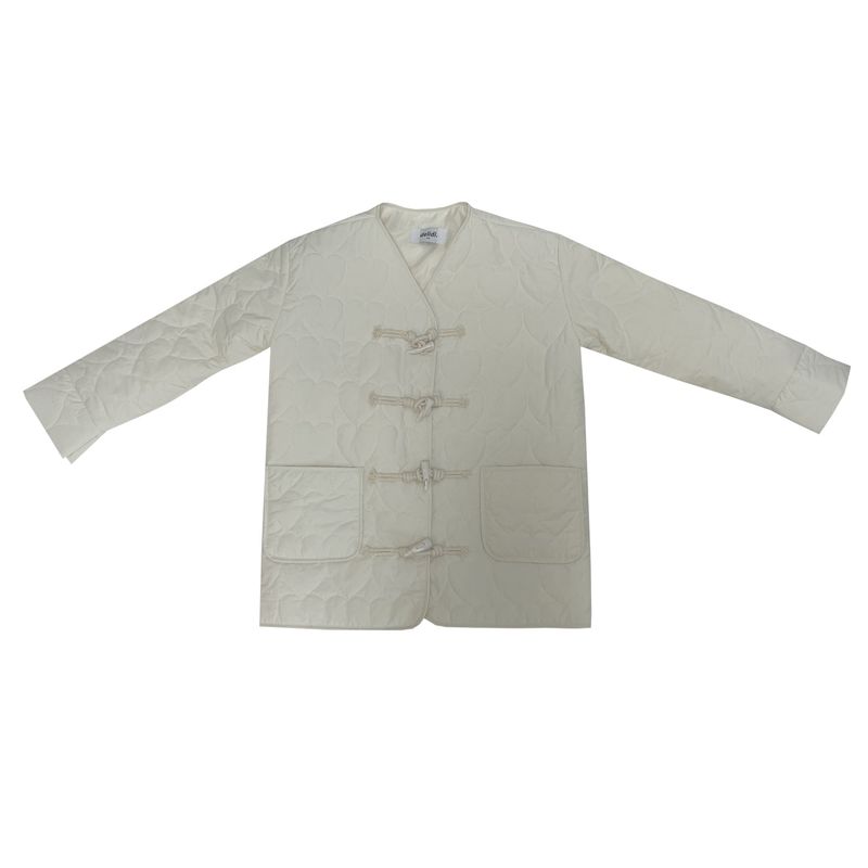 Cloud quilting jacket (ivory)