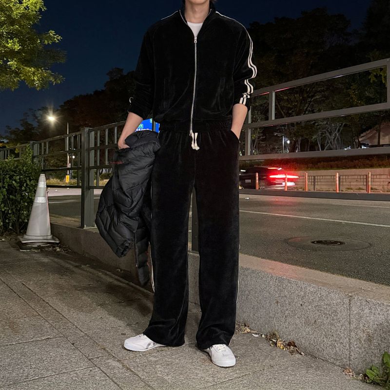 lemenne（ルメンヌ）の「LMN Munt Beloa Wide Track Pants (3 colors)（Pants）」