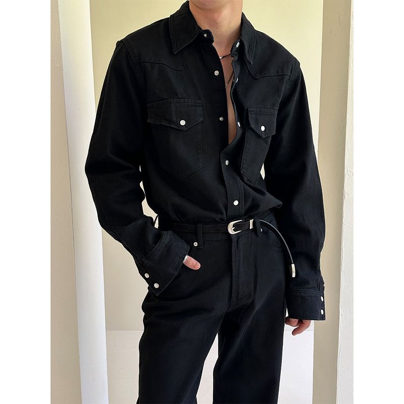 LAURANT（ロラン）の「[SET UP가능] Cotton western shirts (2color)（Tops）」