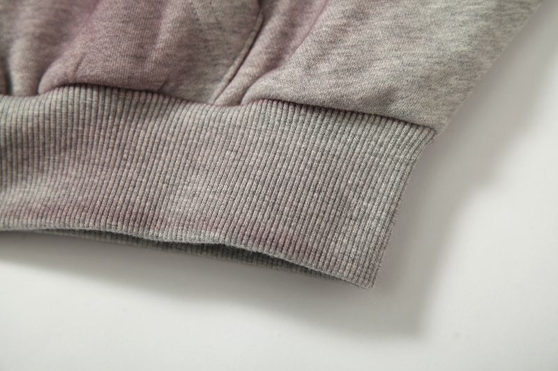 【Keshi】SPRAY RED SHORT CUT ZIP HOODIE