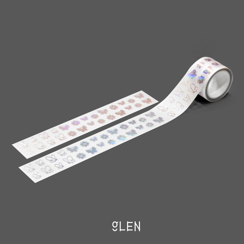 GLENの「ペットオーロラバタフライキスカットテープ（雑貨/ステーショナリー）」