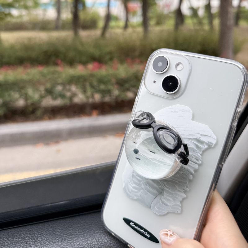 Nineteenfriday（ナインティーンフライデー）の「[Set]Goggles Mung Phone case + grip（Smartphone Accessories）」