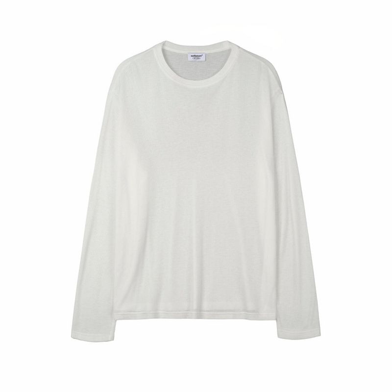 SEE THROUGH LIP T-SHIRT (WHITE)
