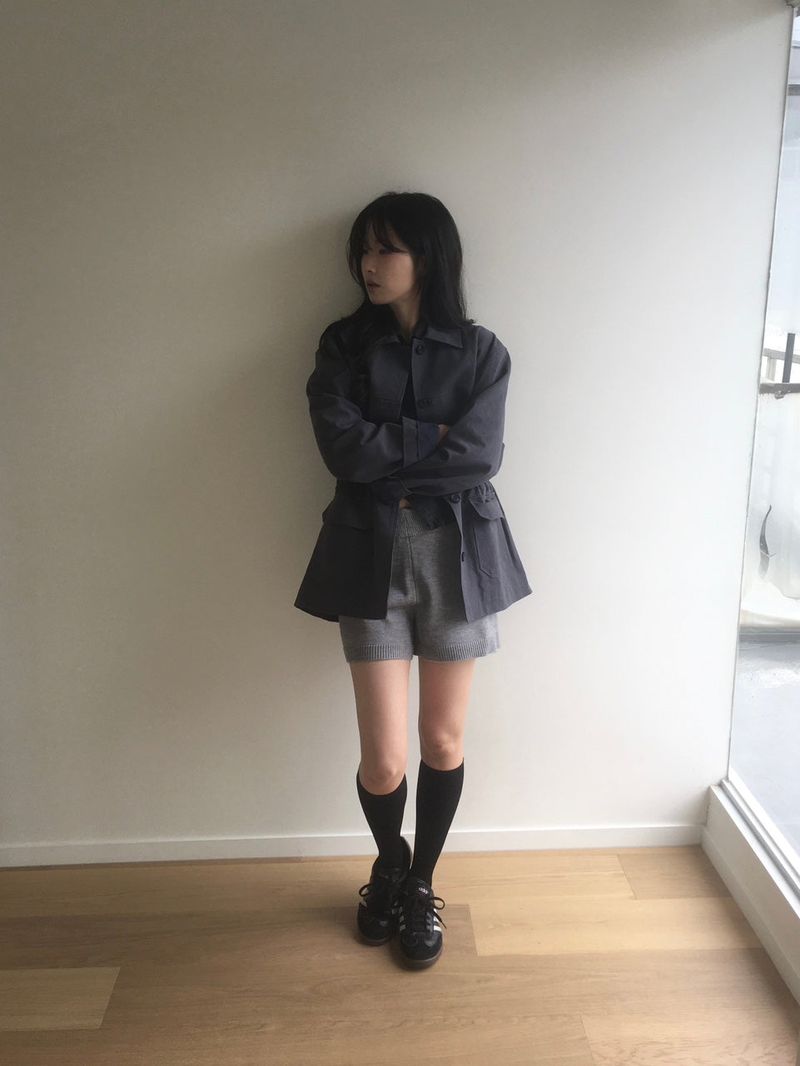 biscuit cotton jacket
