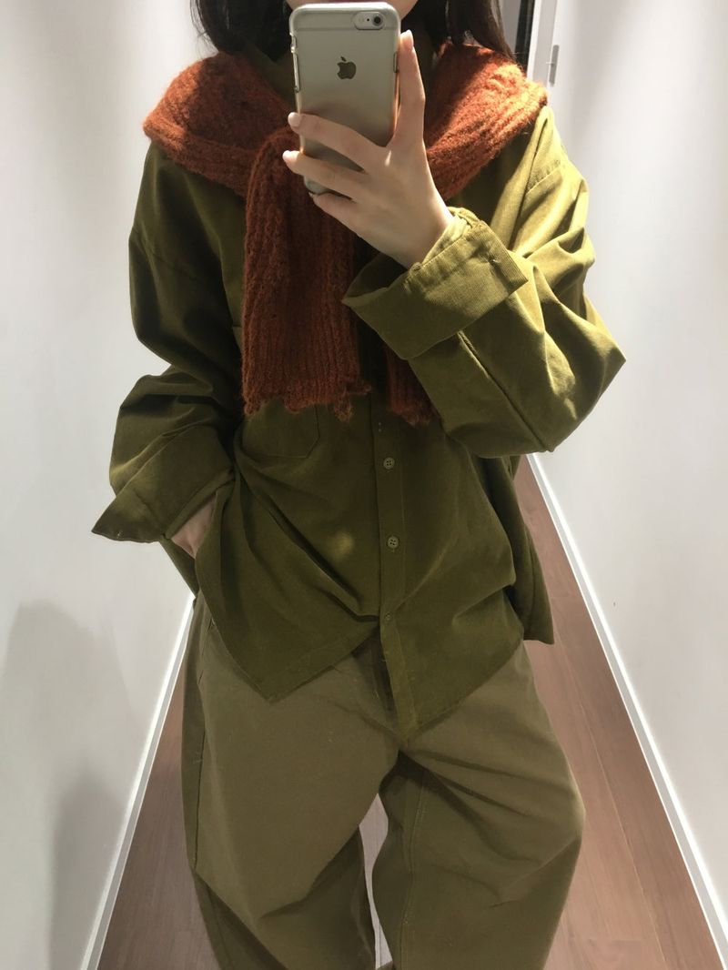 Wool Touch Grunge Knit (4color)