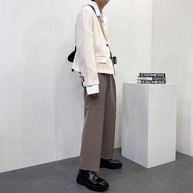 CR Minimal Cropped Jacket (5colors)
