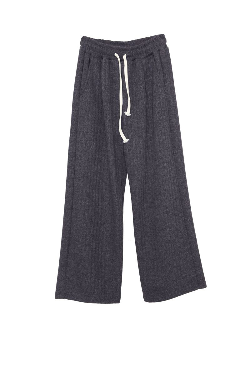 Napping scotch knit pants