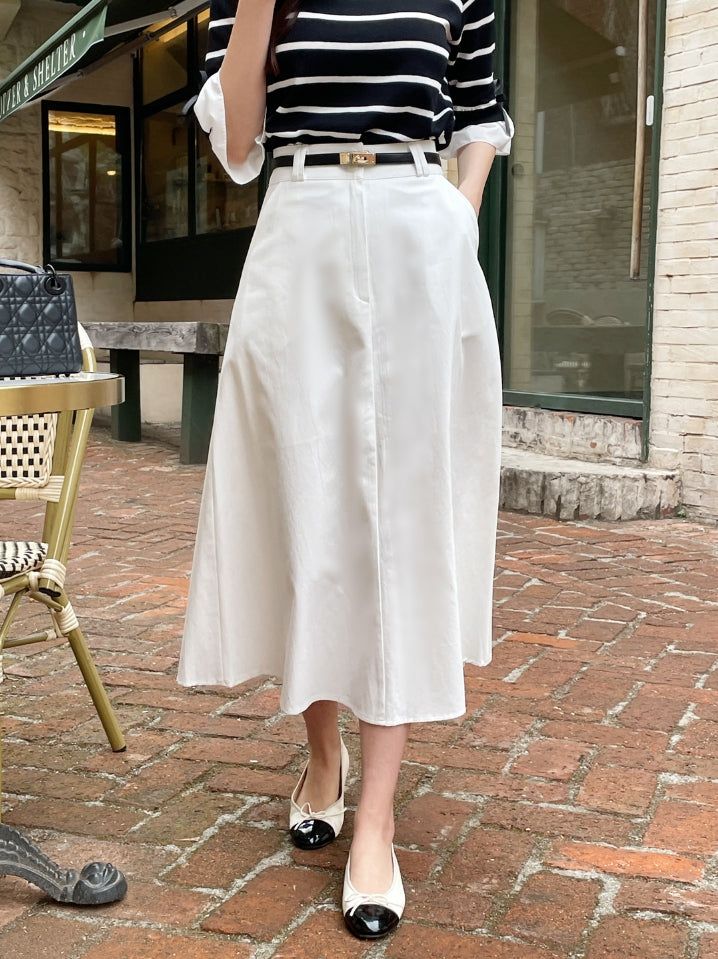 Ilon Layered Ribbon Stripe Three Quarter Knit